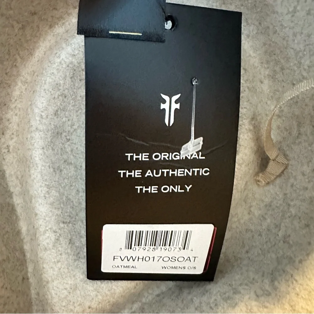 Frye Felt & Faux Leather‎ Embellished Wide Brim Rancher Cowgirl Hat Southwestern - Picture 12 of 12